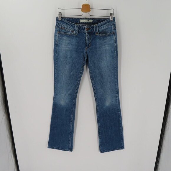 Joes Jeans Womens 30 Light Blue Denim Jean Pants Straight Leg Bootcut Hem Boot - Picture 10 of 11